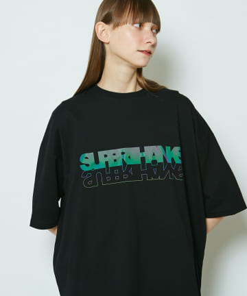 【SUPERTHANKS 】HOLOGRAM PRINT BIC T