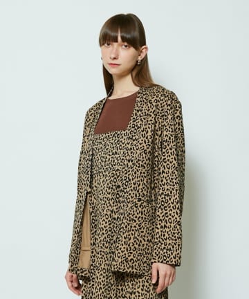 【SUPERTHANKS】NO COLLAR JACKET