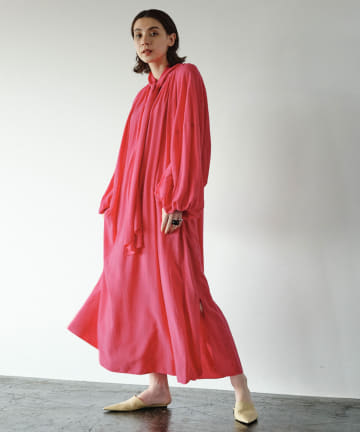 【venit】ボウタイロングワンピース