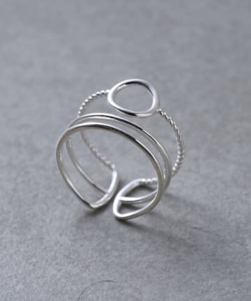 ＃【aura/オーラ】三連 Design RING