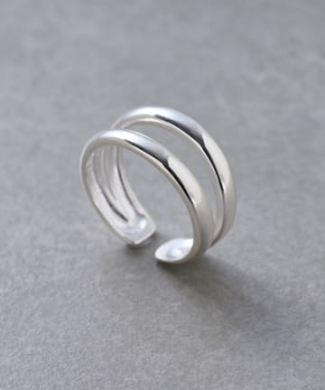 #【aura/オーラ】Double Line RING