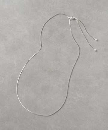#【aura/オーラ】Long Snake Chain ネックレス