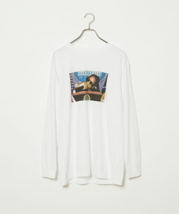 【WHITEHOUSE3000】TRAV L/S Tee