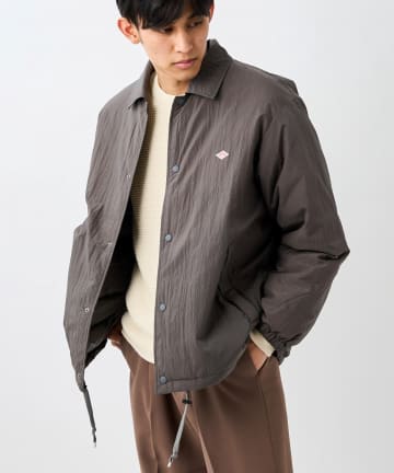 NYLON TASLAN  LIGHT DOWN COACH JACKET