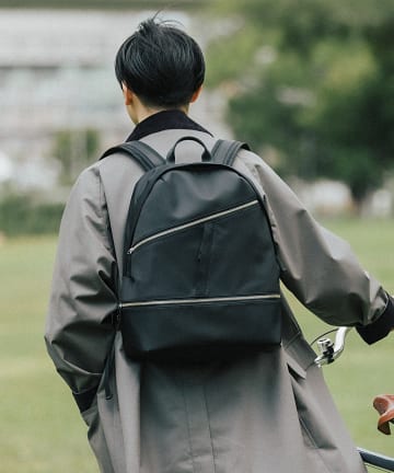 フロントジップデイパック designed by master-piece