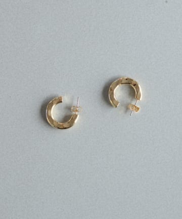 【fiw.】リフレクションフープピアス 大