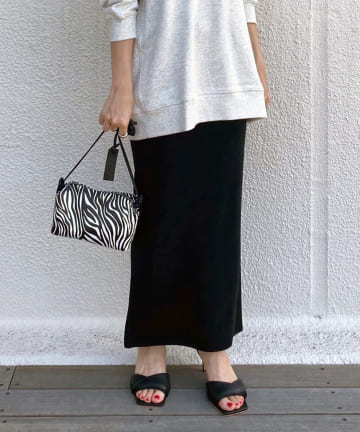 ニットマキシスカート
