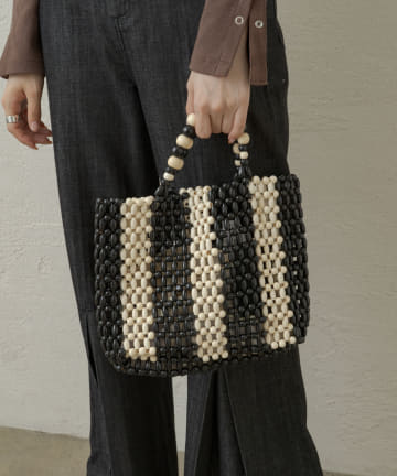 ＊ウッドビーズスクエアＢＡＧ