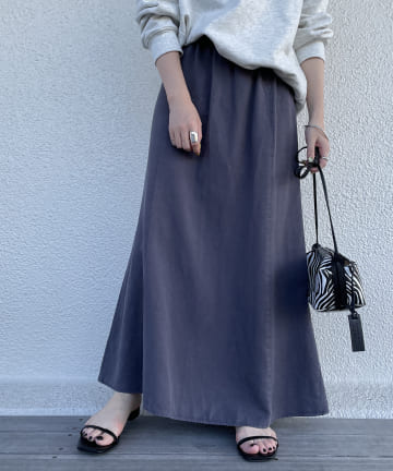 ウォッシャブルテンセルスカート
