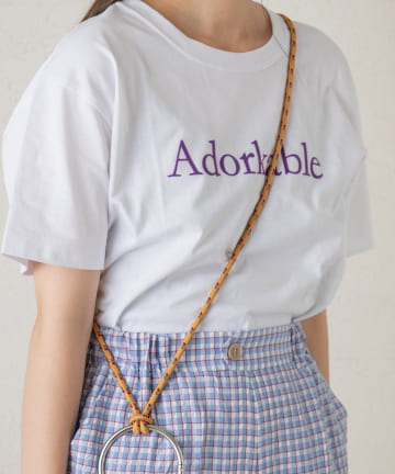 ＊AdorkableロゴTee