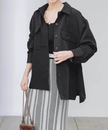 ストレッチイージーケアCPOシャツジャケット