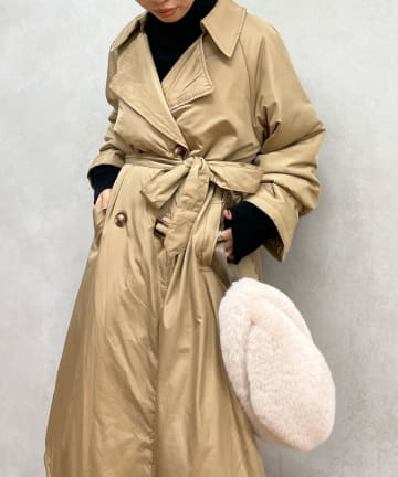 【WEB限定】中綿トレンチコート