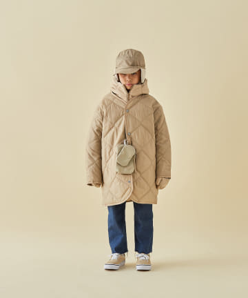 BONbazaar(ボンバザール) 《キッズ》【MOUN TEN.】コート quilt mitten coat