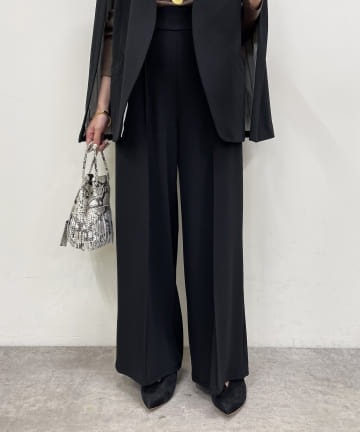 【odore/オドル】タックパンツ