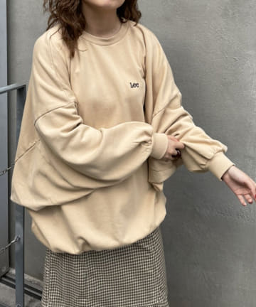【WEB限定】Lee/リー DOLMAN SLEEVES SWEAT