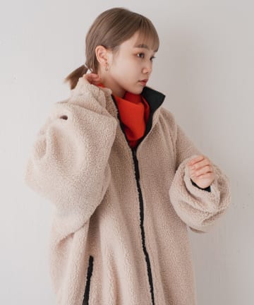 【WHIMSIC】REVERSIBLE BOA JACKET