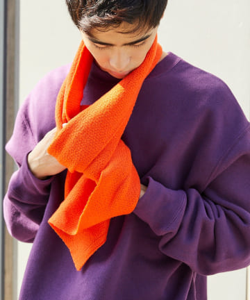 【WHIMSIC】PLAIN KNIT SCARF