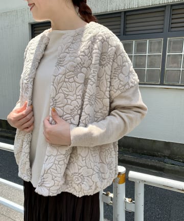 ファー刺繍ハオリ