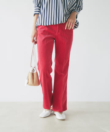 【カレンテージ】オーガニックコットンコーディロイブーツカット