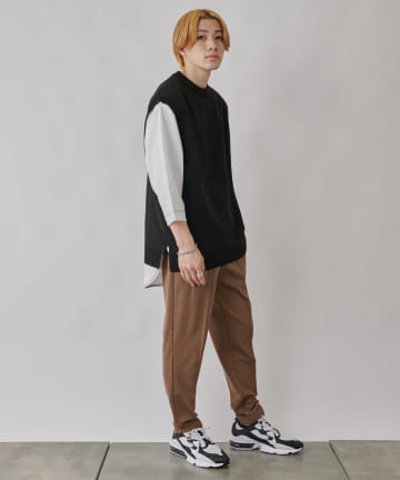 エステルヤーンBIGシルエットベスト