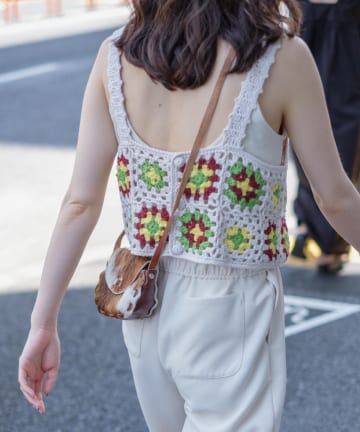 ハンドクロシェビスチェ