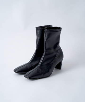 【FABIO RUSCONI/ファビオ ルスコーニ】ストレッチショートブーツ