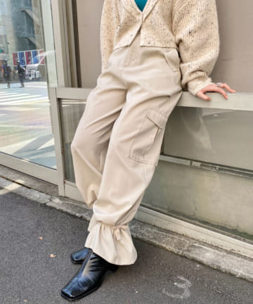 アンクルテープカーゴパンツ