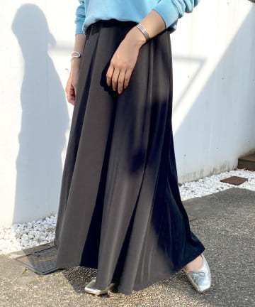【WEB限定】フィブリルカノコロングスカート