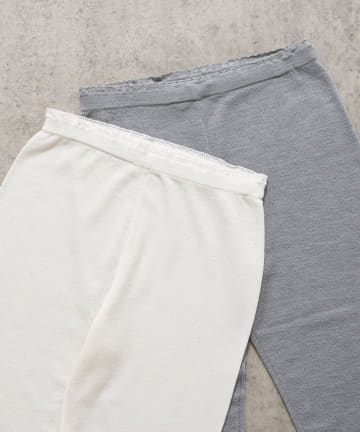 ウールアイレットパンツ