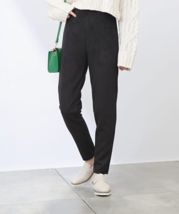 フェイクスエードストレッチレギンスパンツ
