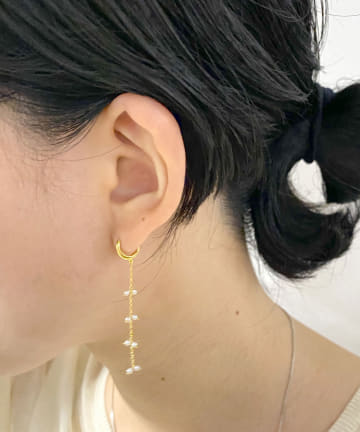 【WEB限定】スワロフスキーパール×シルバー925コレクションピアス