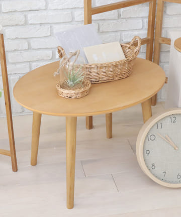 【neutral color】オーバルテーブル