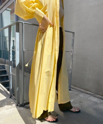 【WEB限定】(ne Quittez pas)コットンボイルピンタックドレス