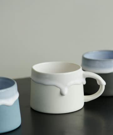 【EIJI MIYAKI】NEWドリッピーマグ/WHITE