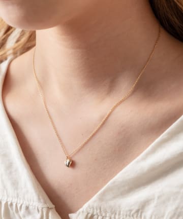 [mline] WEB限定 プチハートネックレス