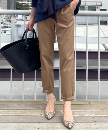 TR裾ねじりパンツ