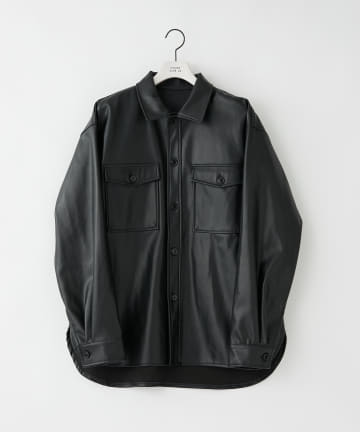 リサイクルレザータッチCPOシャツ※セットアップ対応