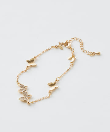 NICE CLAUP / OLIVE des OLIVE OUTLET(ナイスクラップ  / オリーブ デ オリーブ アウトレット) 蝶々ブレスレット