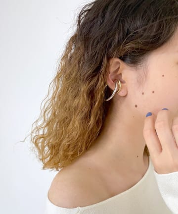 [eau un bijou] mix big earcuff