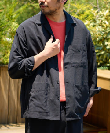 OUTLET(アウトレット) 【CIAOPANIC TYPY】クール&ドライ　キャンプジャケット