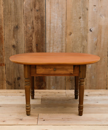 【Natural Autumn Interior】ラウンドローテーブル