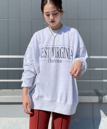 ロゴビッグスウェット/WEB限定商品