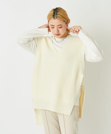 ニットベスト/WEB限定商品