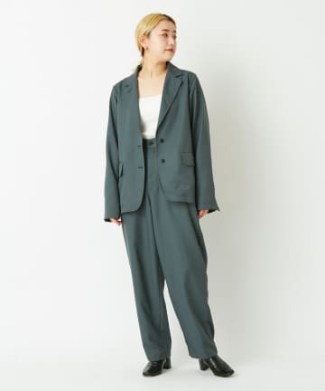 テーラードジャケット＋スラックスパンツ/セットアップ/WEB限定商品
