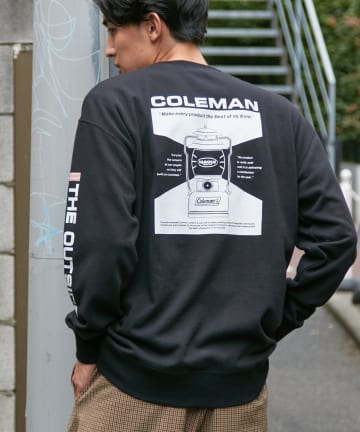 【Coleman×CIAOPANIC】BACK LANTERN プリントTEE