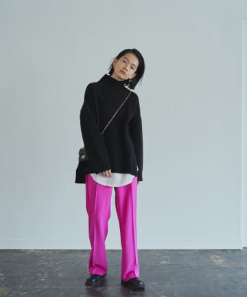 カットジョーゼットパンツ