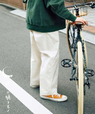 【僕らが纏うモノ】at SAKULA - WIDE CHINO PANTS