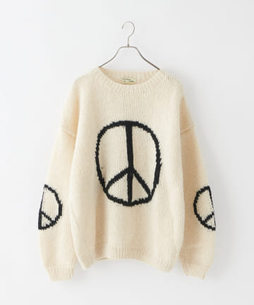 Big Pleace Crew Neck Knit