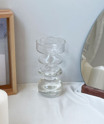 Lattice(ラティス) オブジェなガラスの花瓶