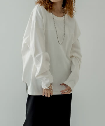 ［BIGBILL］バックシャンルーズロングTシャツ